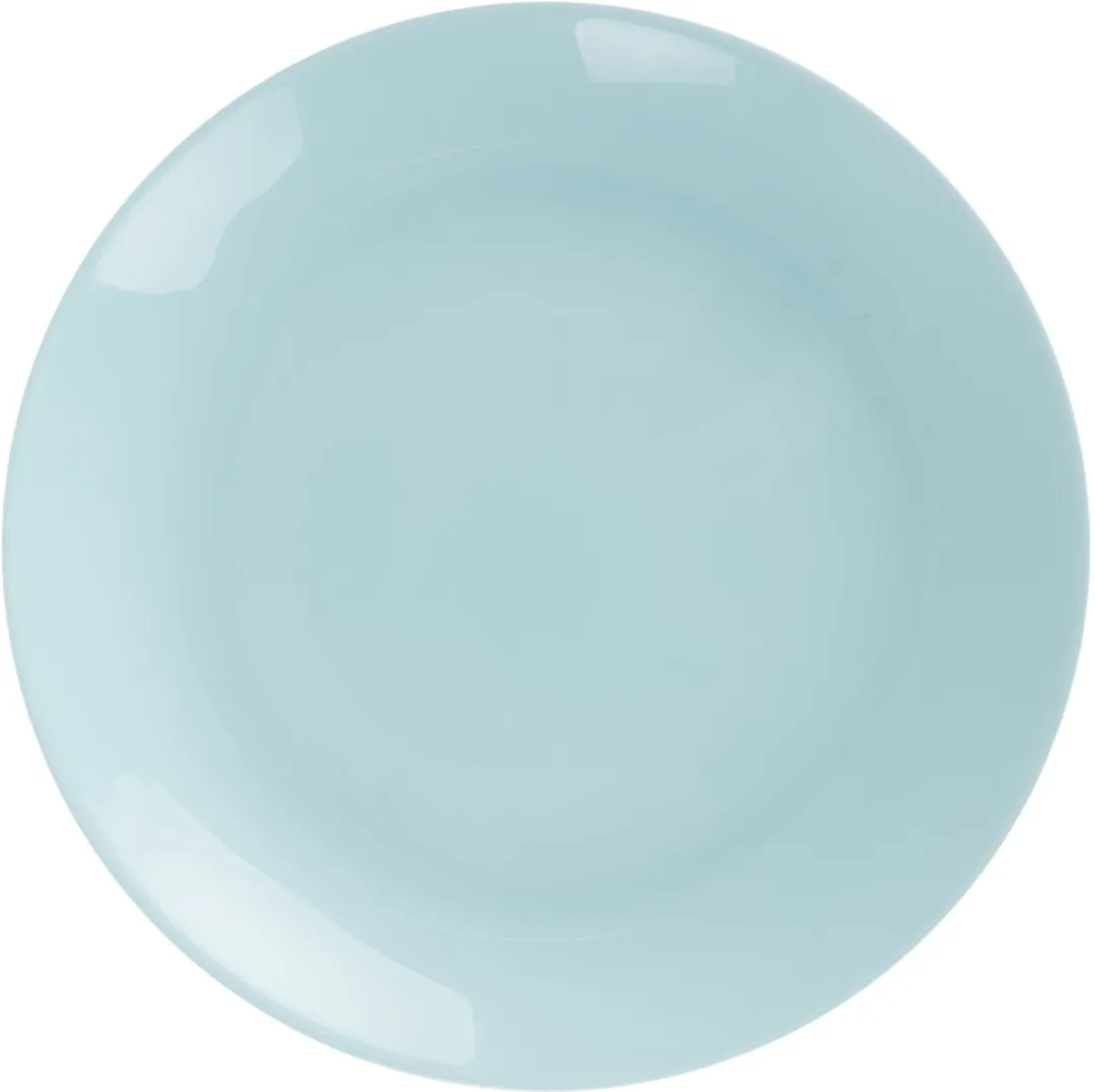 Luminarc Diwali Diepe Borden Turkse Blauw 6x 20 cm - Set van 6