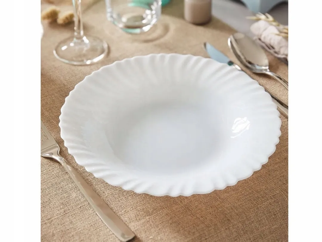 Luminarc Feston Servies 36-delig - Wit