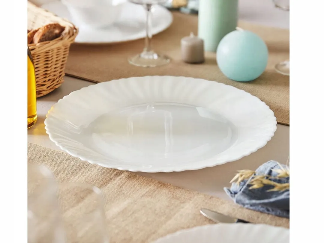 Luminarc Feston Servies 36-delig - Wit