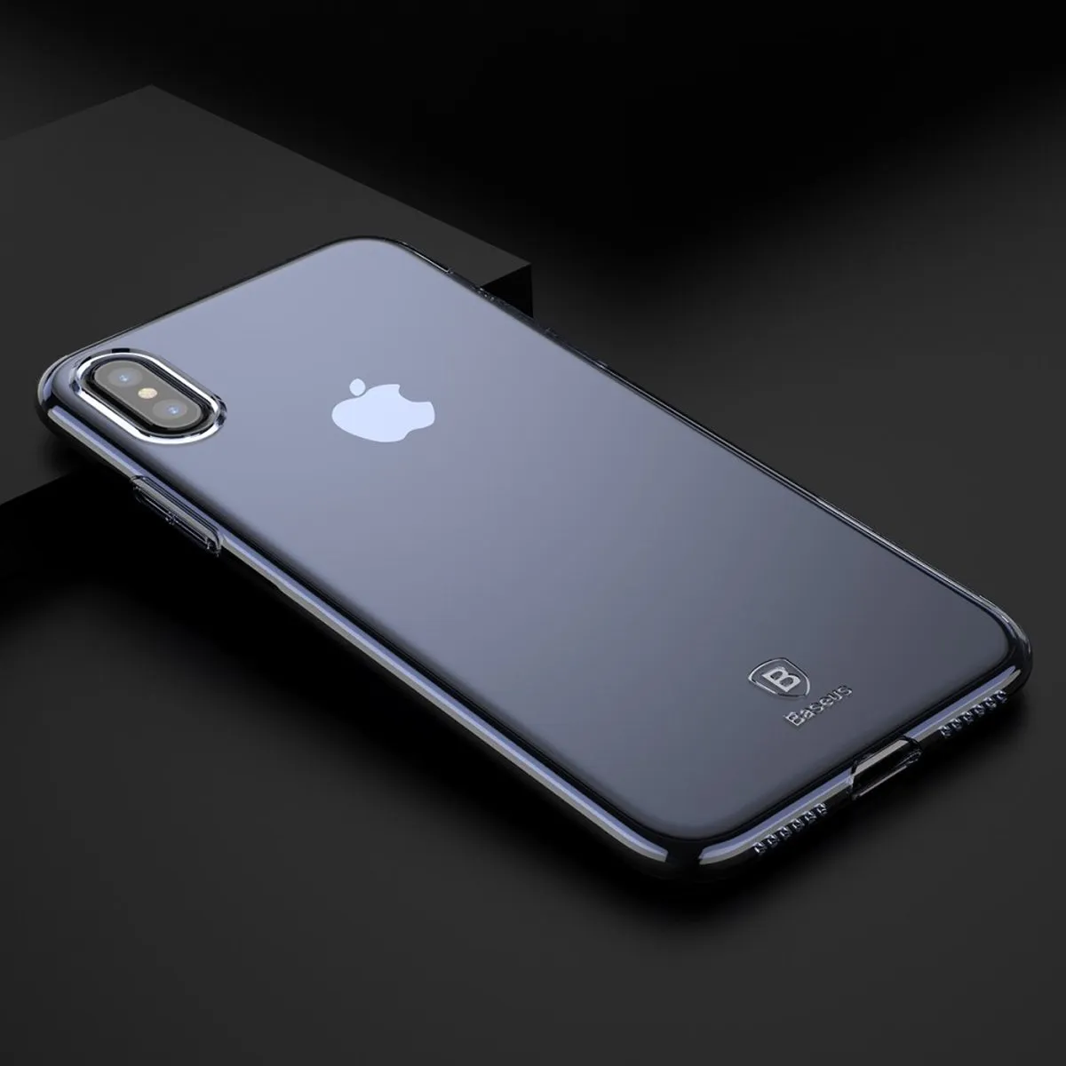 Baseus Simple Series Hoesje iPhone X/XS - Blauw