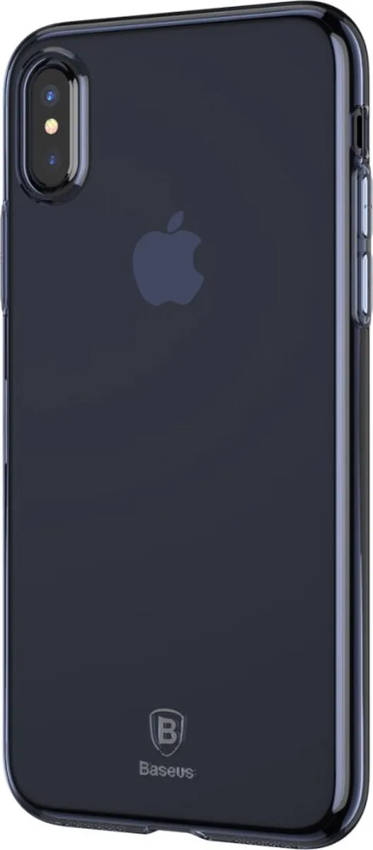 Baseus Simple Series Hoesje iPhone X/XS - Blauw