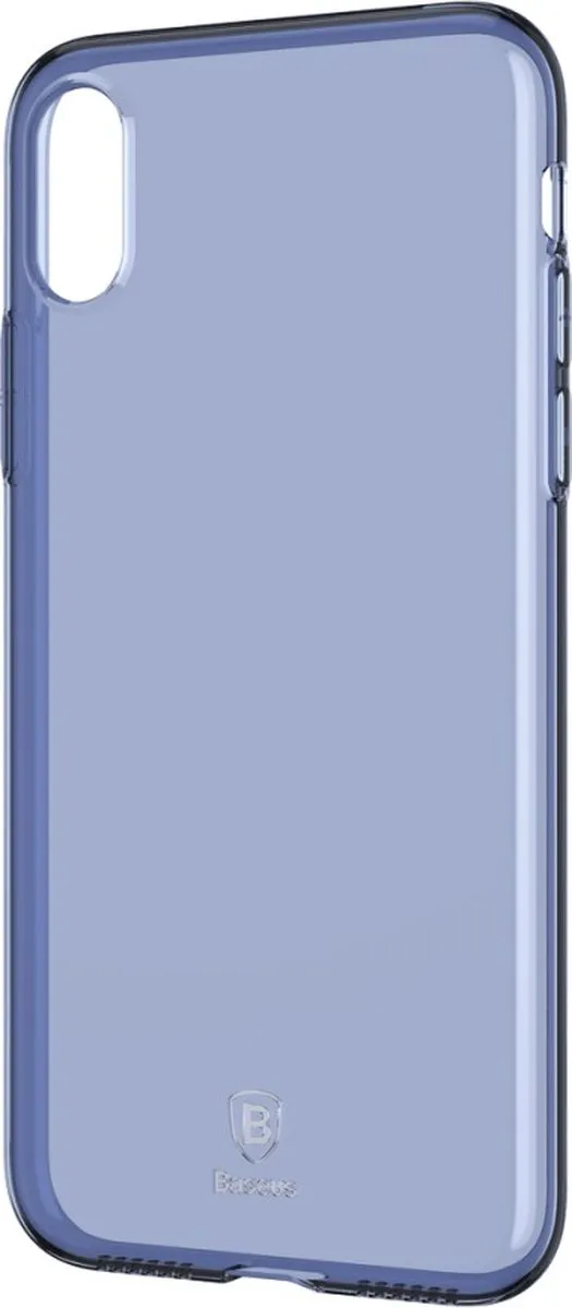 Baseus Simple Series Hoesje iPhone X/XS - Blauw