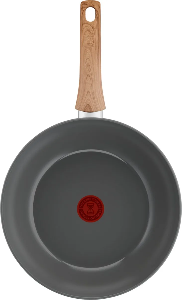 Tefal Renew Keramische Wokpan 28cm C4251913 - Grijs