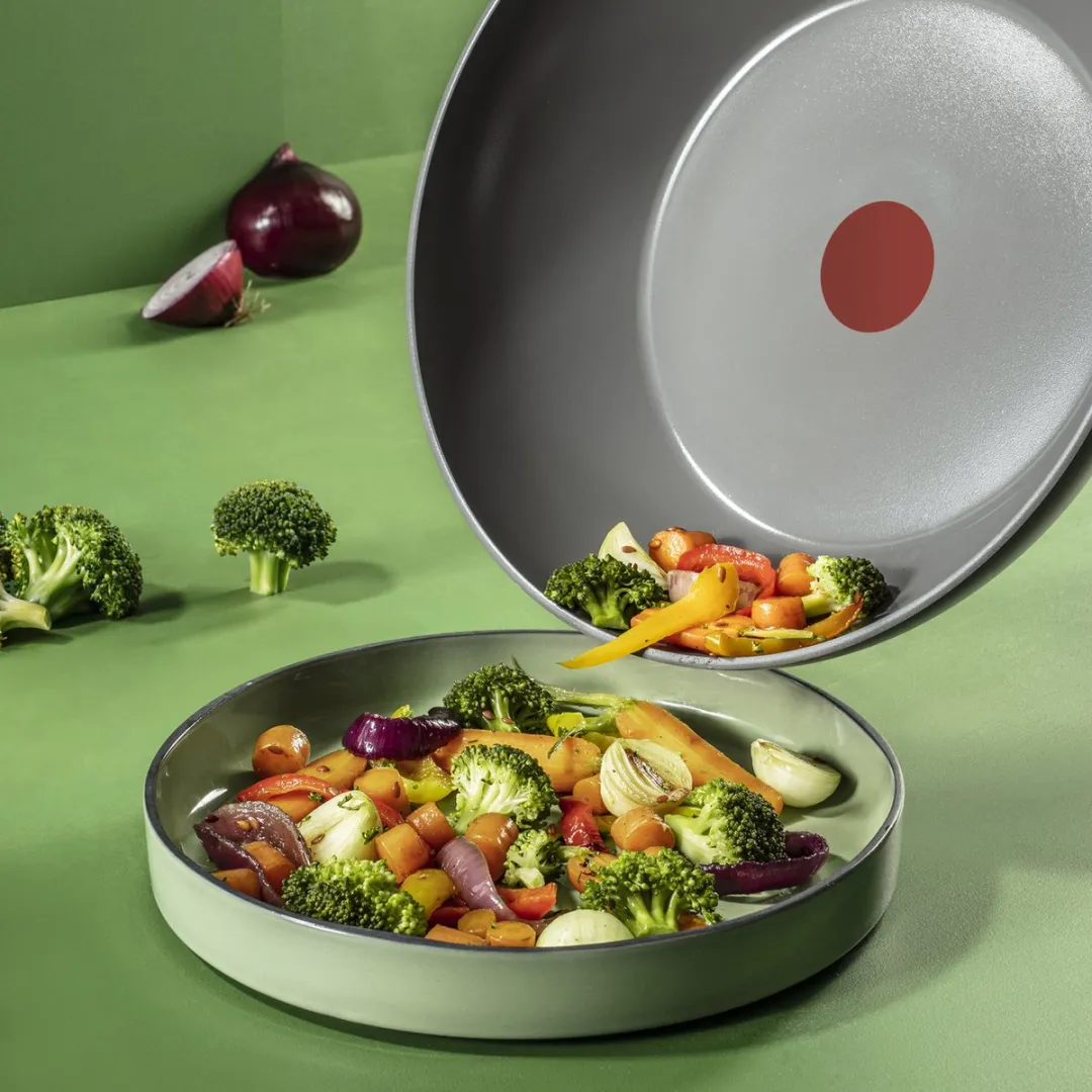 Tefal Renew Keramische Wokpan 28cm C4251913 - Grijs - afbeelding 6 van 6