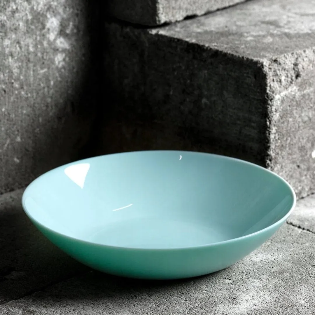 Luminarc Diwali Diepe Bord 20cm - 6 Stuks - Turquoise