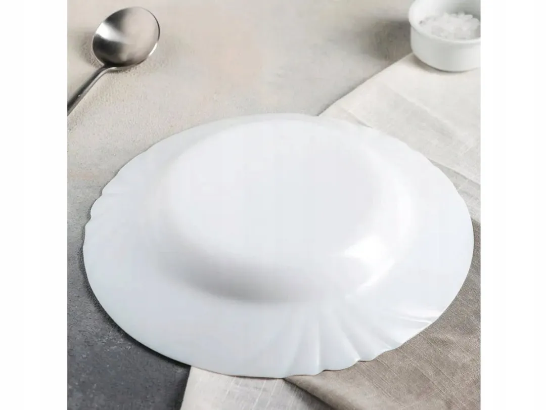 Luminarc Cadix Diepbord Rond 22.5cm - Wit