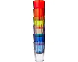 Guzzini Drinkbeker 07230652 - 6 Stuks - Multi