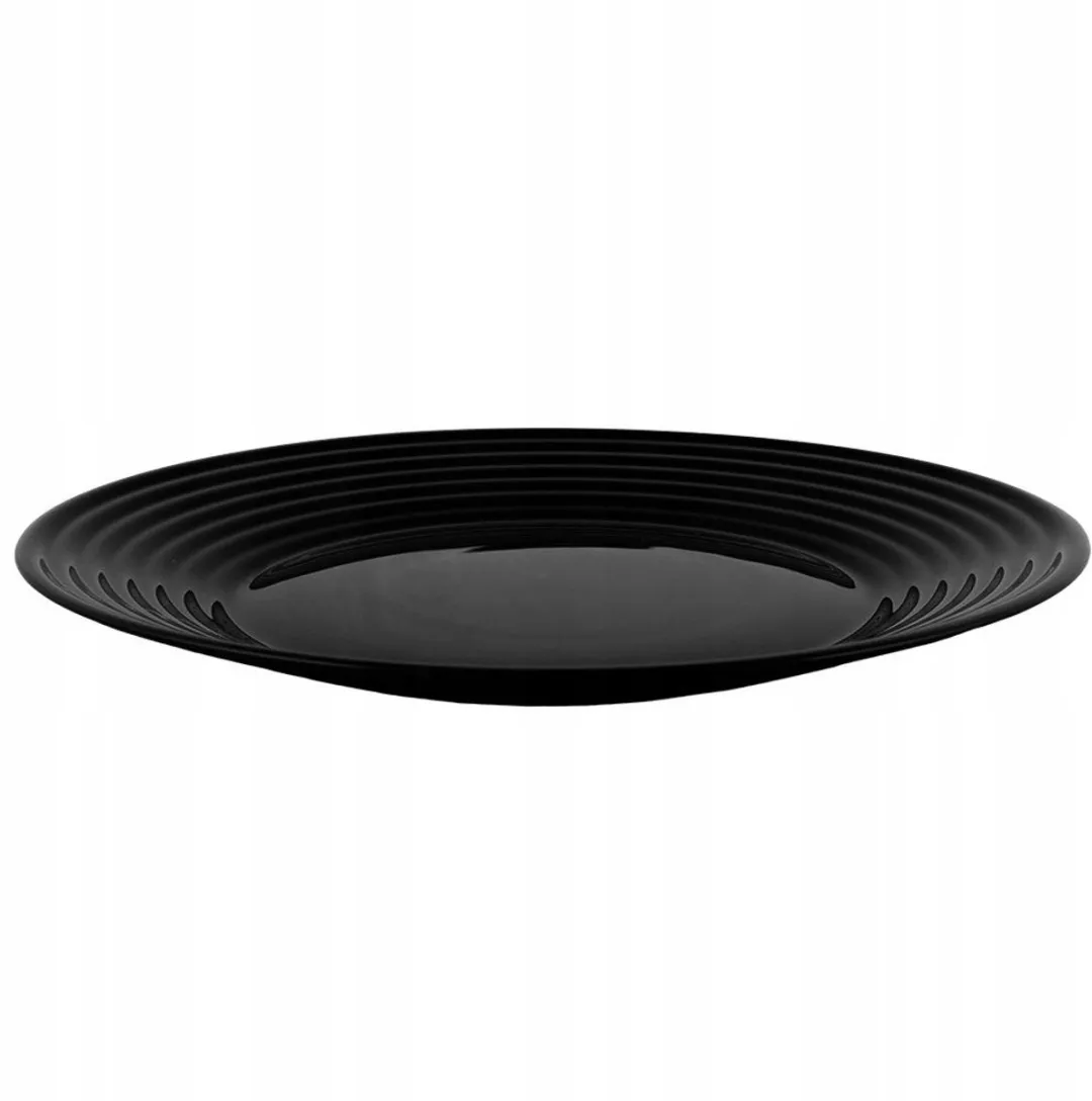 Luminarc Harena Dessertborden 19cm - 6 Stuks - Zwart - afbeelding 4 van 5