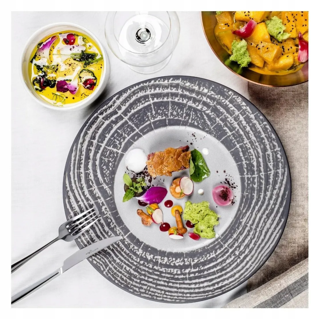 Revol Arborescence Plat Bord 31cm - Zwart