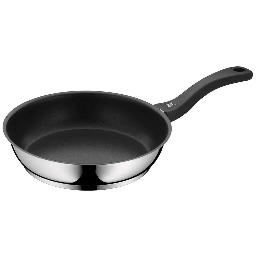 WMF 3-delige Gecoate Koekenpanset 20/24/28cm - Zilver/Zwart