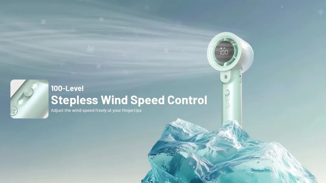 Nitecore izzCool 20 Pro Airconditioner Ventilator Oplaadbaar Mint Green