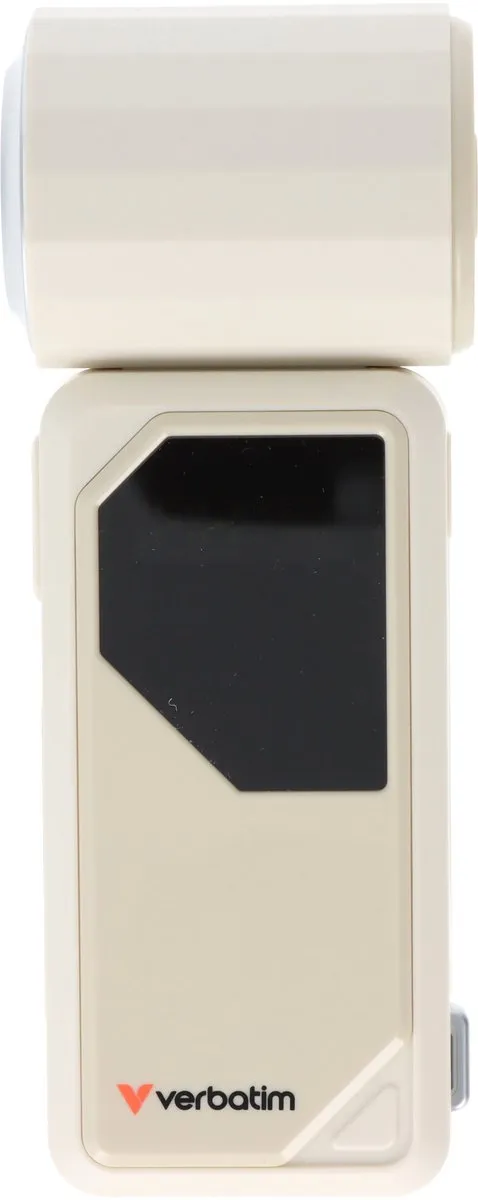 Verbatim Cool'n'Go AirJet Handventilator - Wit/Zilver - afbeelding 4 van 6