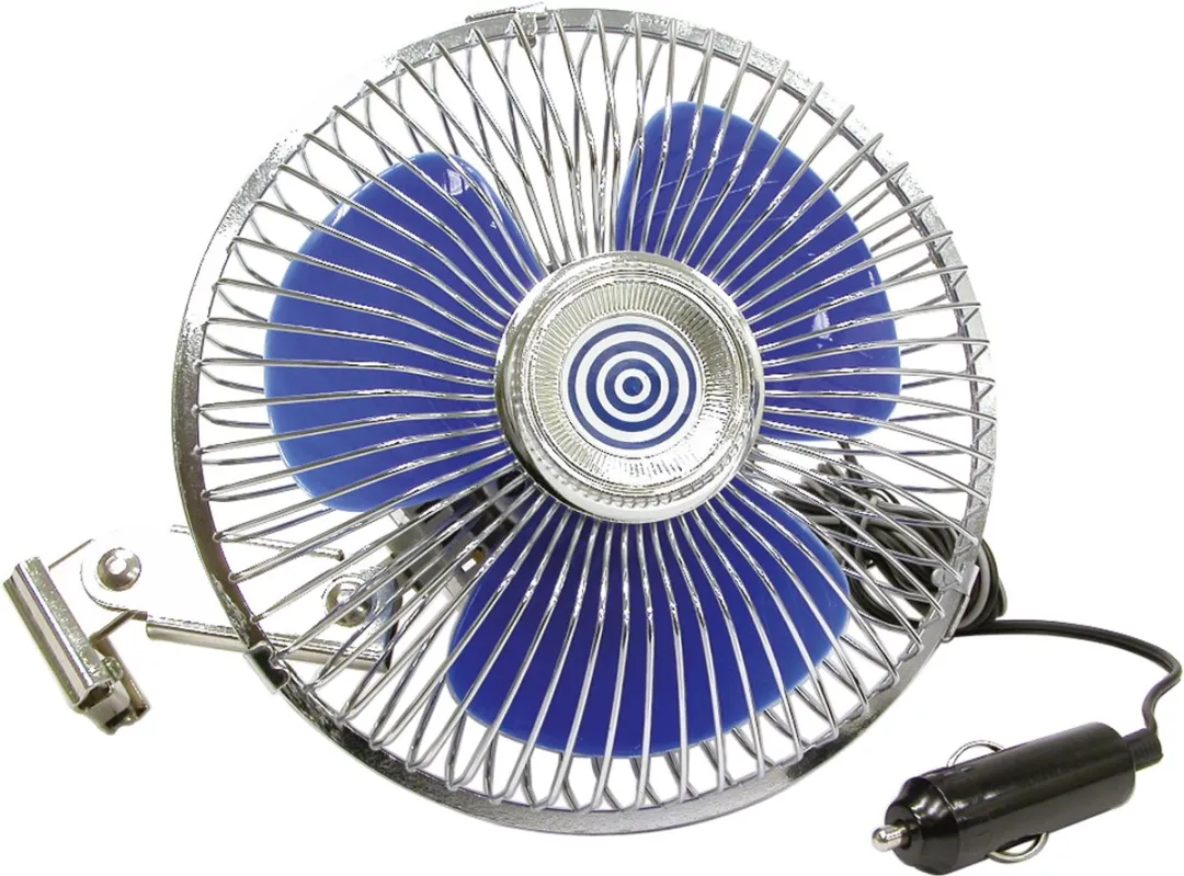 Carpoint Autoventilator 12V Blauw - 25cm