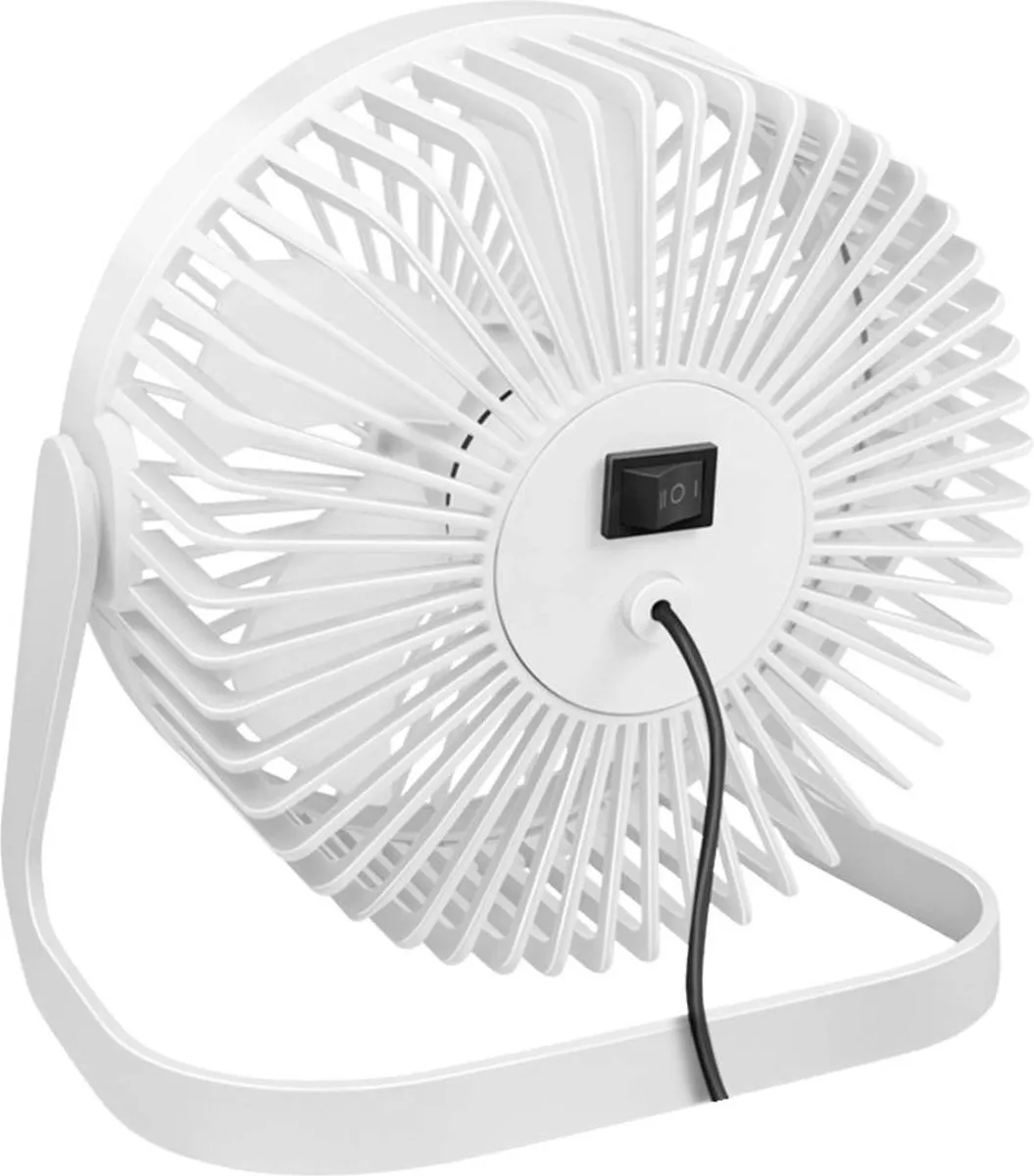 Logilink UA0403 USB-Ventilator - Wit