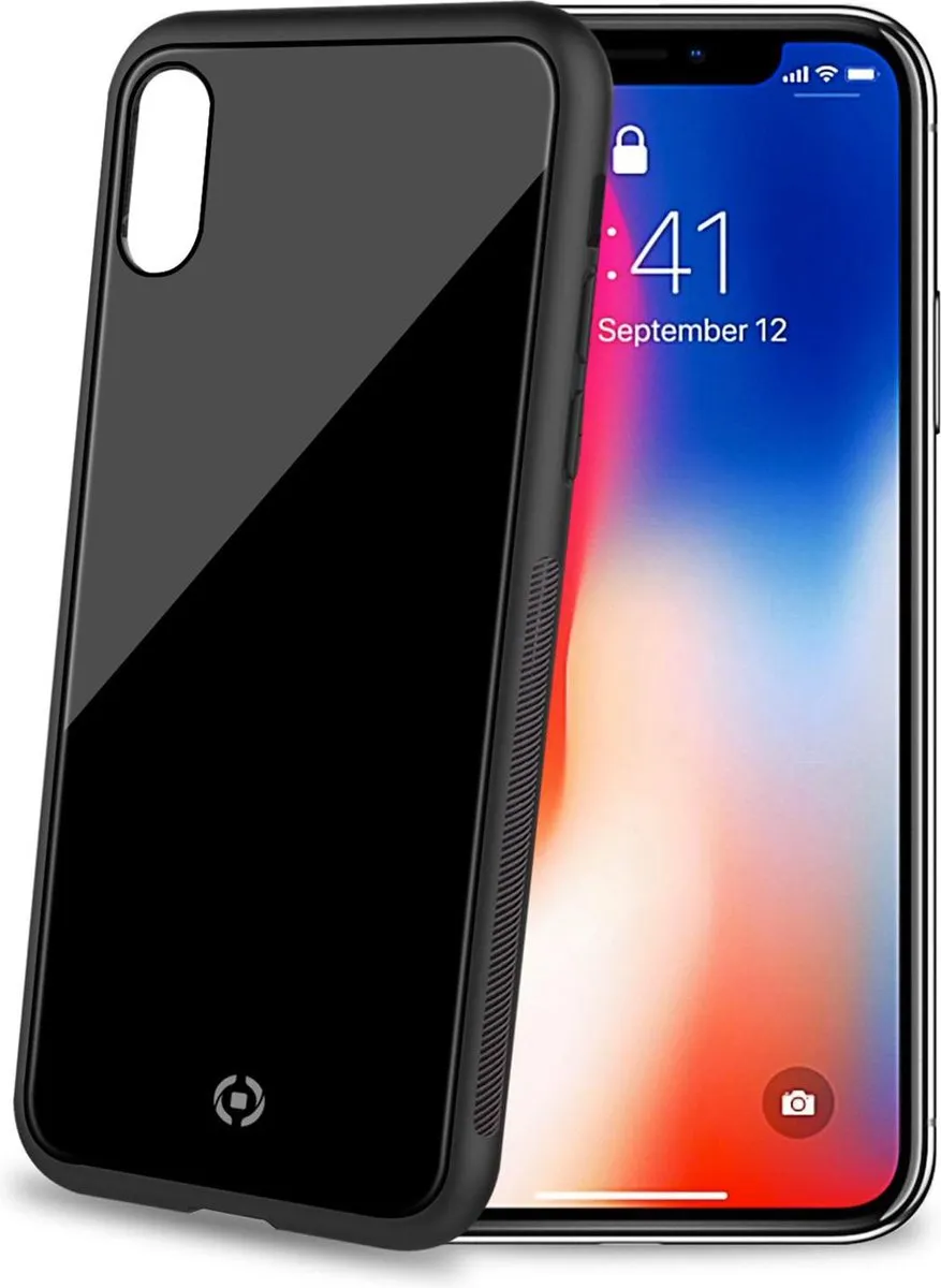 Celly Diamond Telefoonhoes iPhone Xs/X