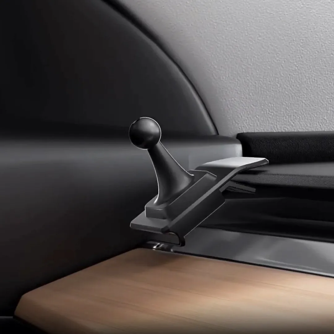 Celly Ghost Super Smartphonehouder Tesla - 360° Draaibaar - Zwart