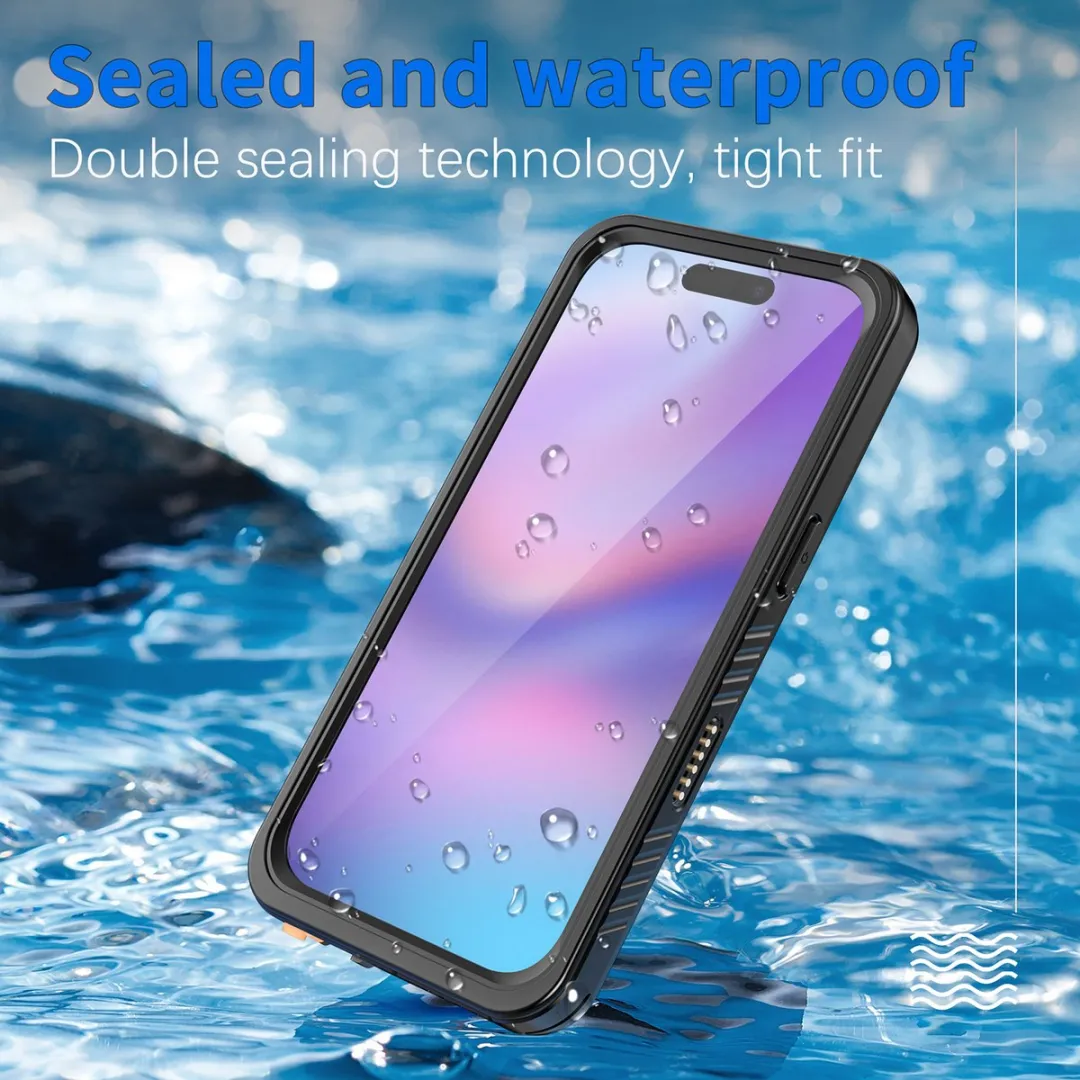4Smarts Hoes iPhone 17 Volledige Waterdichte IPX6 - Zwart