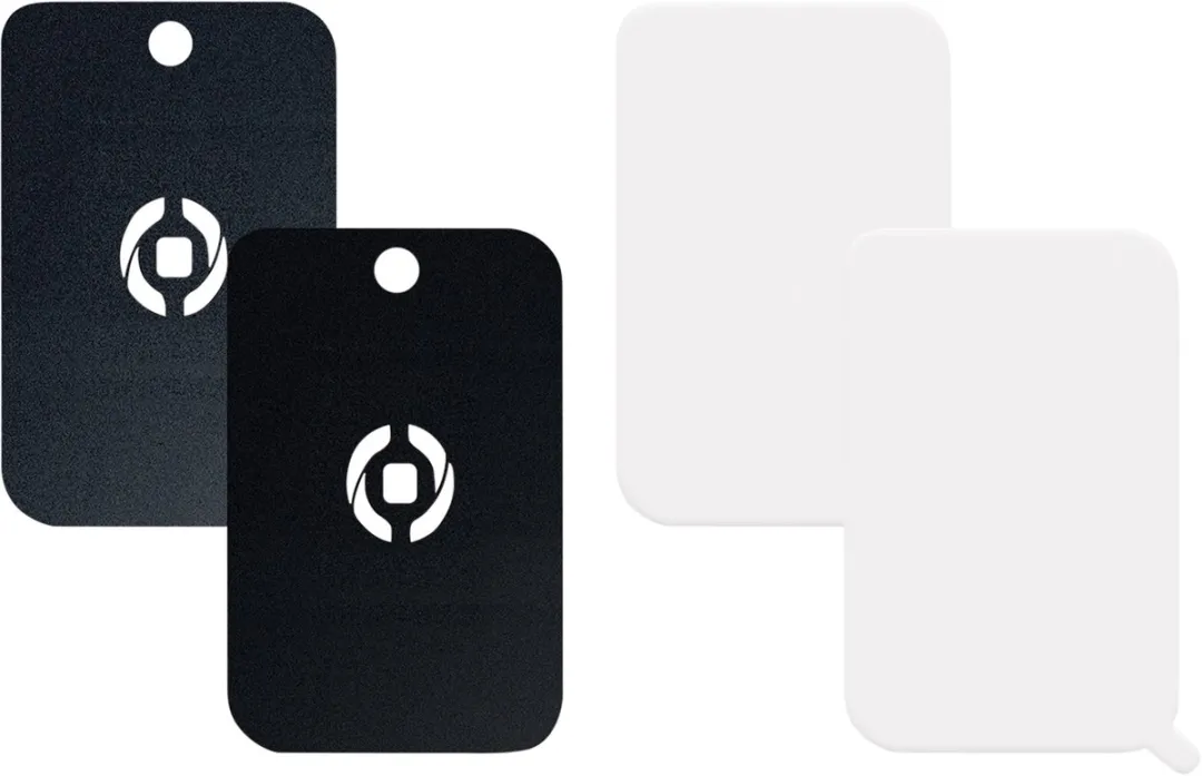 Celly Ghost Technology XL Magnetische Platen - 2 Stuks - Zwart