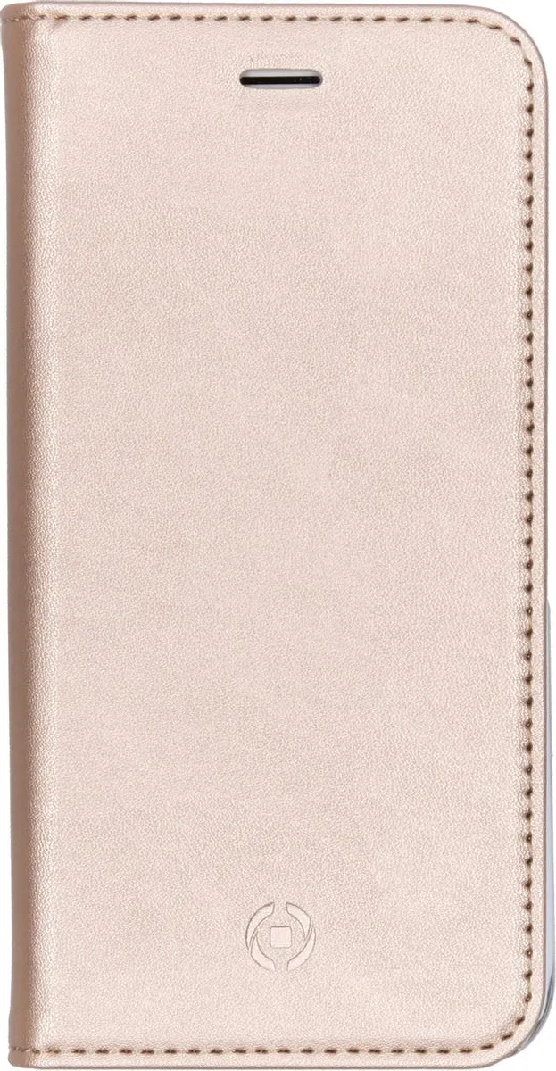 Celly Air Case Book Hoesje Goud