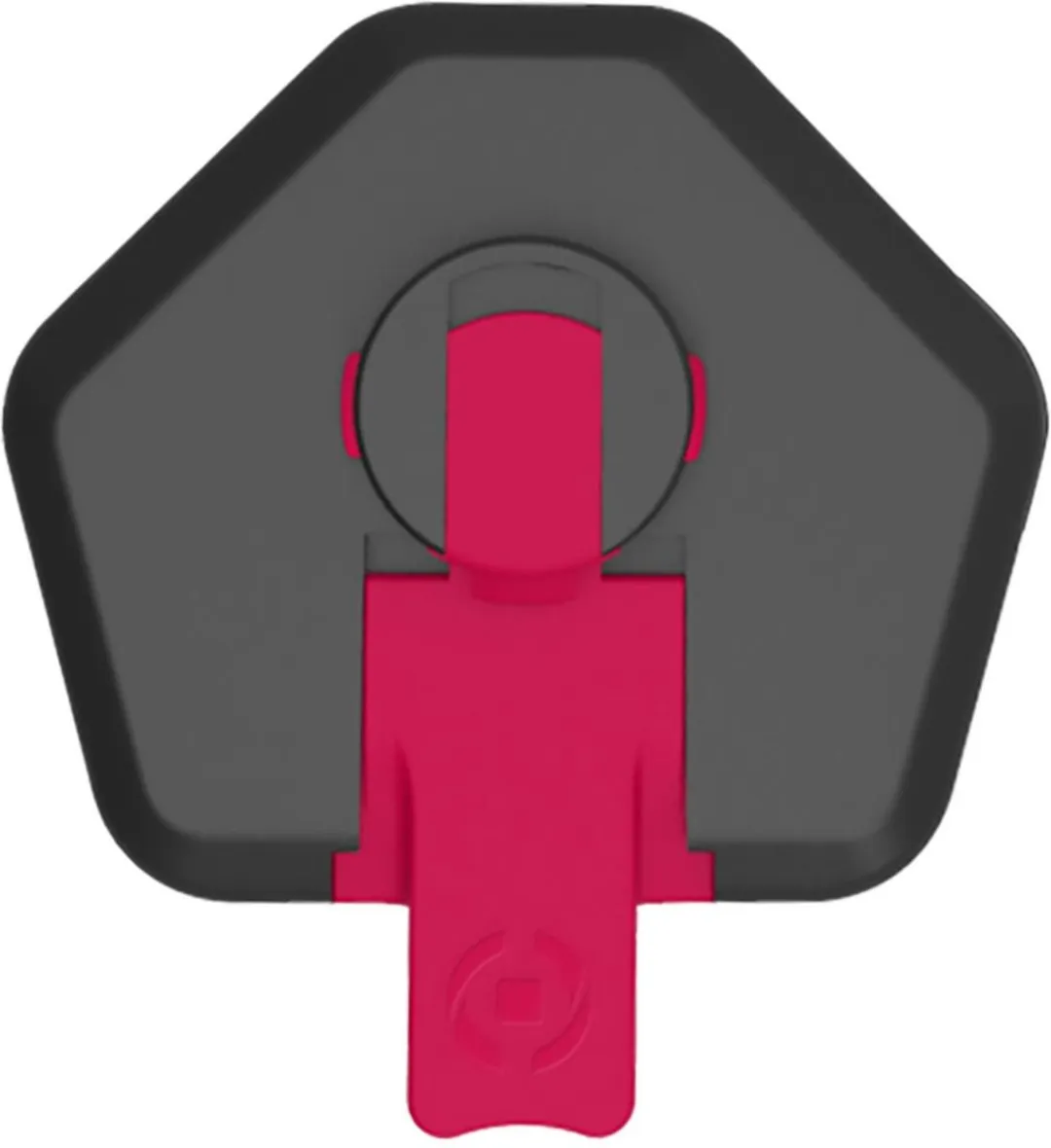 Celly Snap Ventilatierooster Telefoonhouder - Instelbare hoek - Zwart/Rood