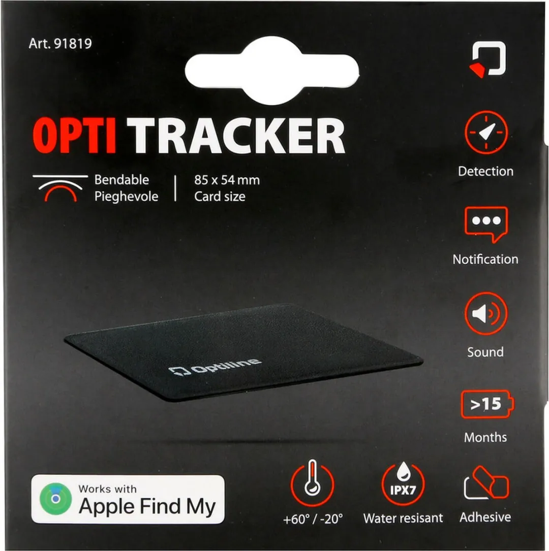 Lampa Tracker Flex 91819 - Locator - Zwart