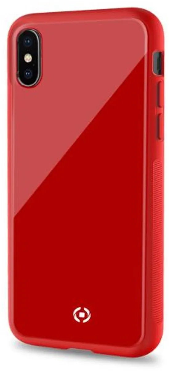 Celly Diamond Telefoonhoes iPhone Xs/X Rood - DIAMOND900RD