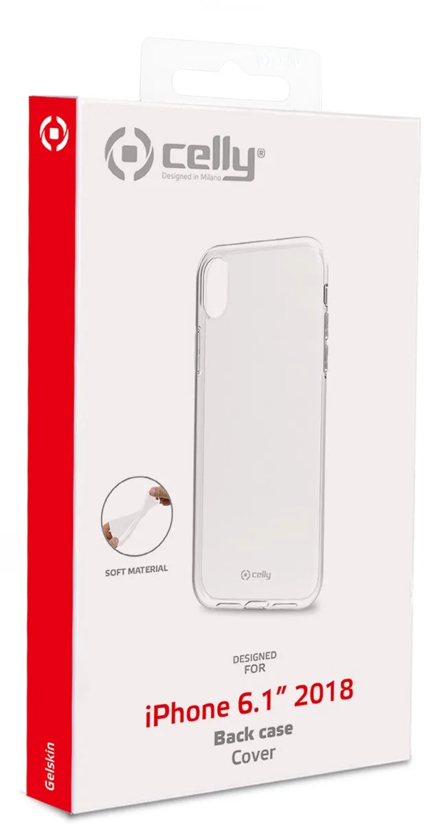 Celly Gelskin Siliconen Hoesje GELSKIN998 - Transparant