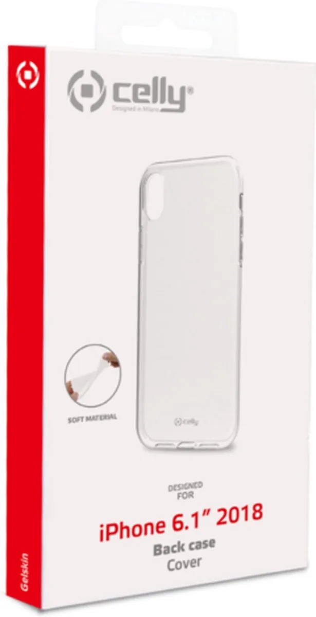 Celly Gelskin Siliconen Hoesje GELSKIN998 - Transparant