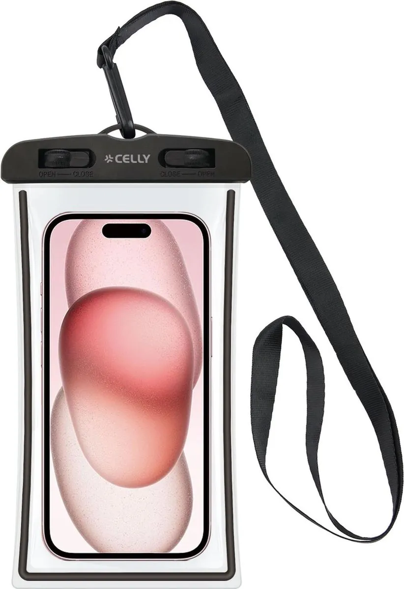 Celly SPLASHBAG24 Waterdichte Hoes 6,7"