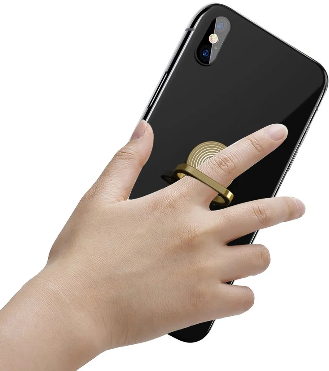 Celly Universele Smartphonehouder Loop 8021735745693 - Goud