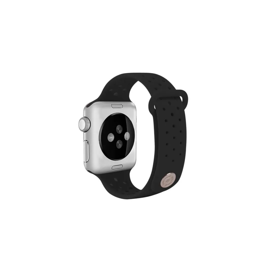 Celly Apple Watch Horlogeband - Zwart