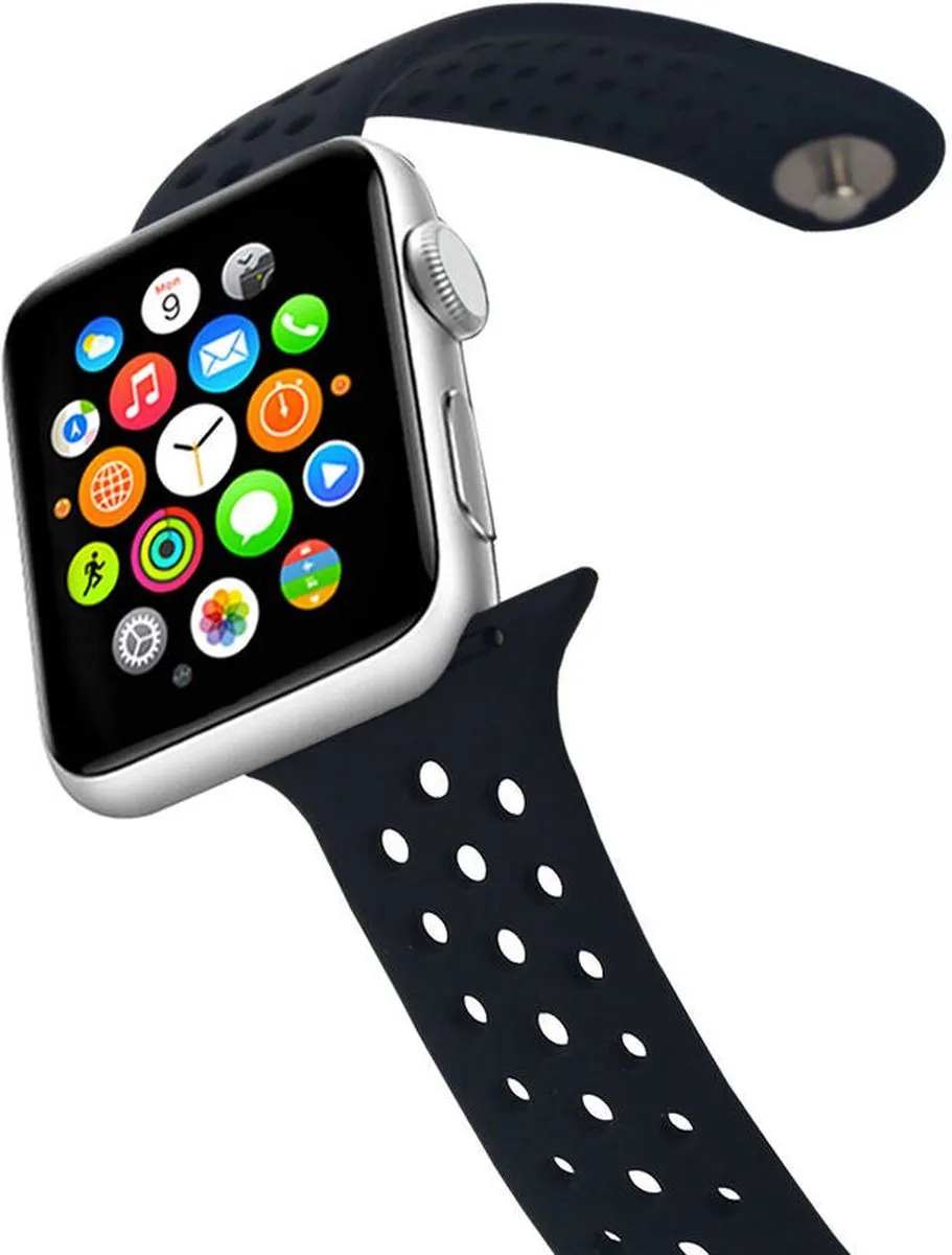 Celly Apple Watch Horlogeband - Zwart