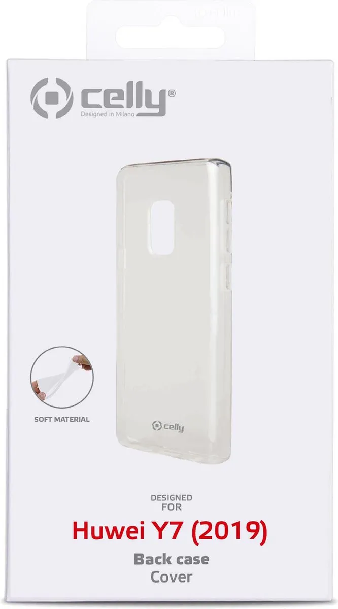 Celly GELSKIN Huawei Y7 (2019) Hoes - Transparant