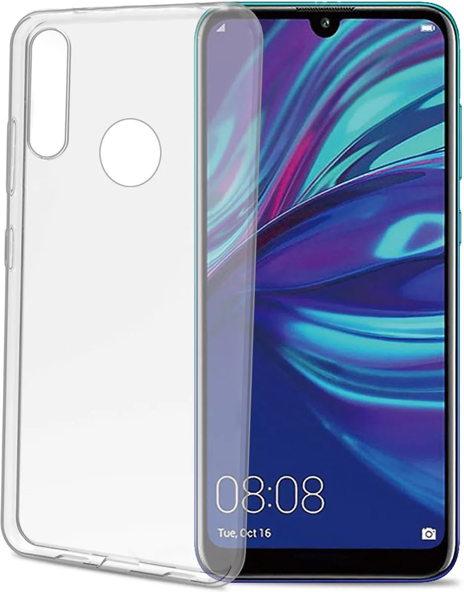 Celly GELSKIN Huawei Y7 (2019) Hoes - Transparant
