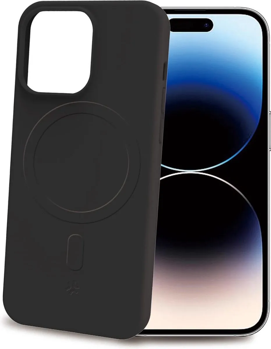 Celly Cromo Siliconen Hoesje iPhone 15 Pro