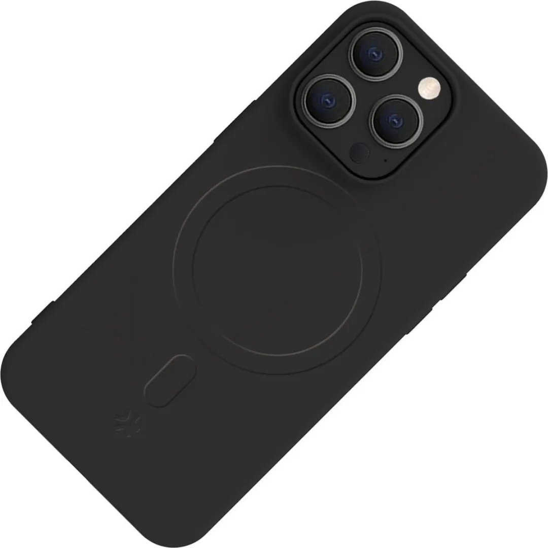 Celly Cromo Siliconen Hoesje iPhone 15 Pro - Zwart - MPN 8021735205630