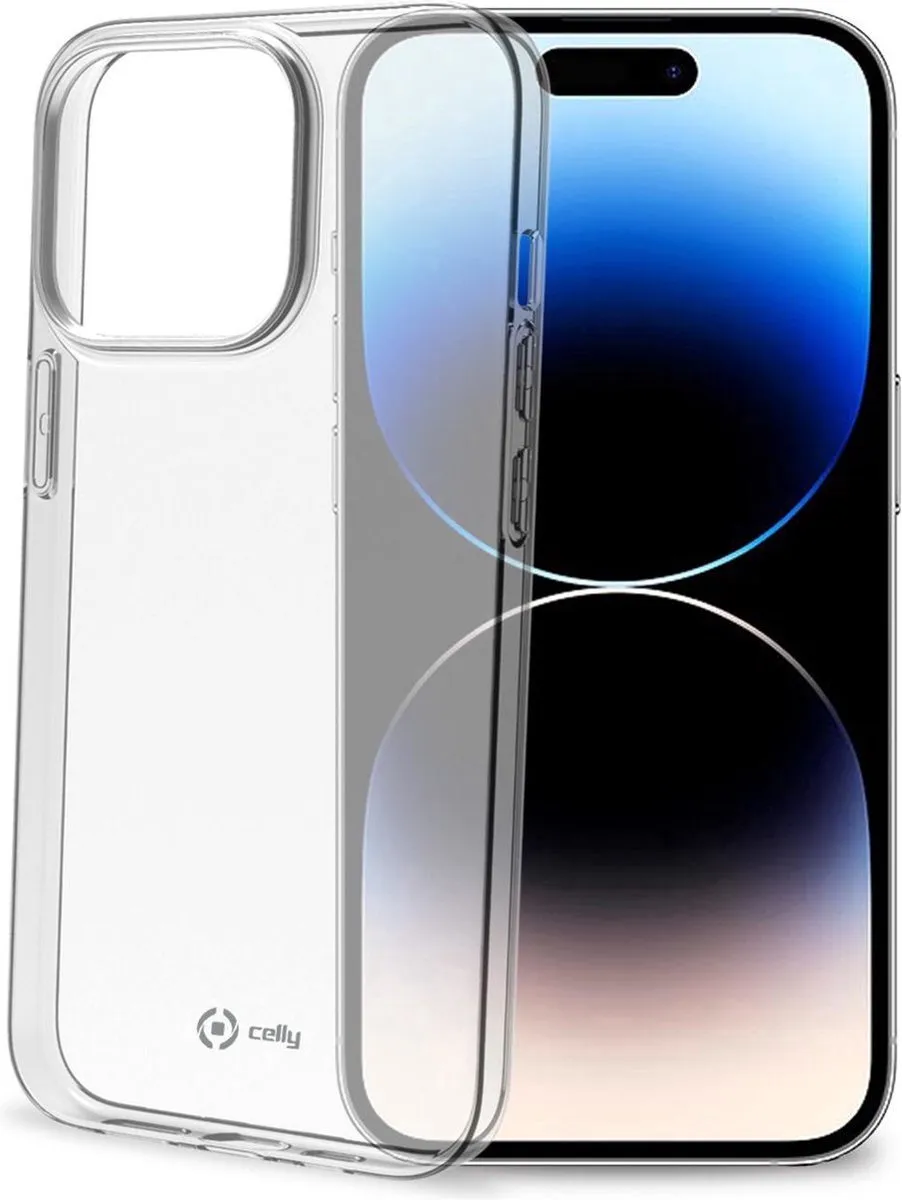 Celly Gelskin Siliconen Hoesje iPhone 14 Pro