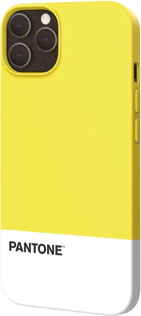 Celly Pantone Design Silicone Hoesje iPhone 13 Pro PT-PC1008N - Geel