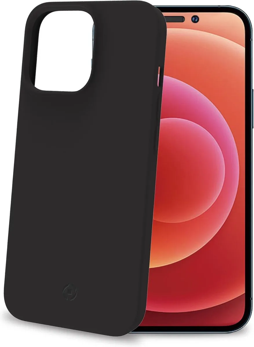 Celly Planet Siliconen Hoesje 8021735197119 - iPhone 14 Pro Max - Zwart