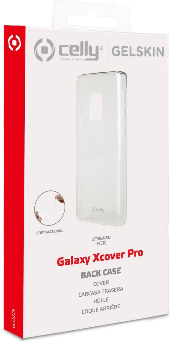 Celly GELSKIN899 Silicone Hoesje - Samsung Galaxy Xcover Pro - Transparant