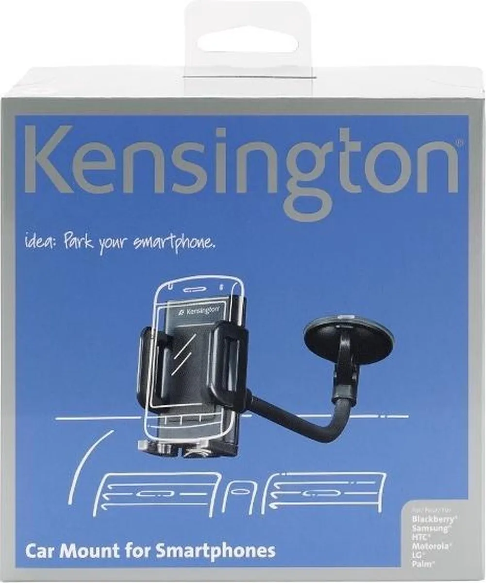 Kensington K39217EU Autohouder Smartphone - Zwart