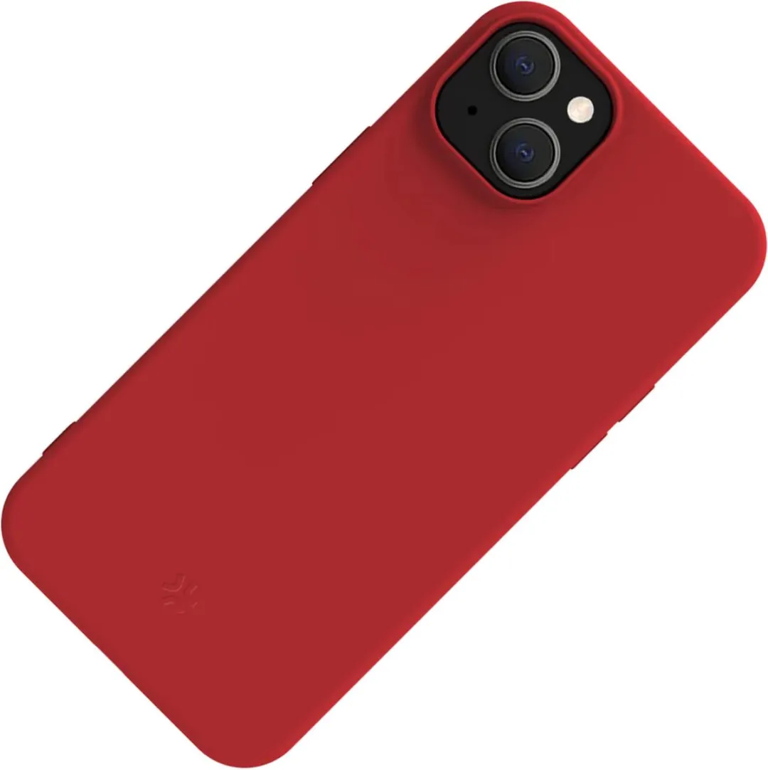 Celly Cromo Siliconen Hoesje iPhone 15 - Rood - MPN 8021735204978