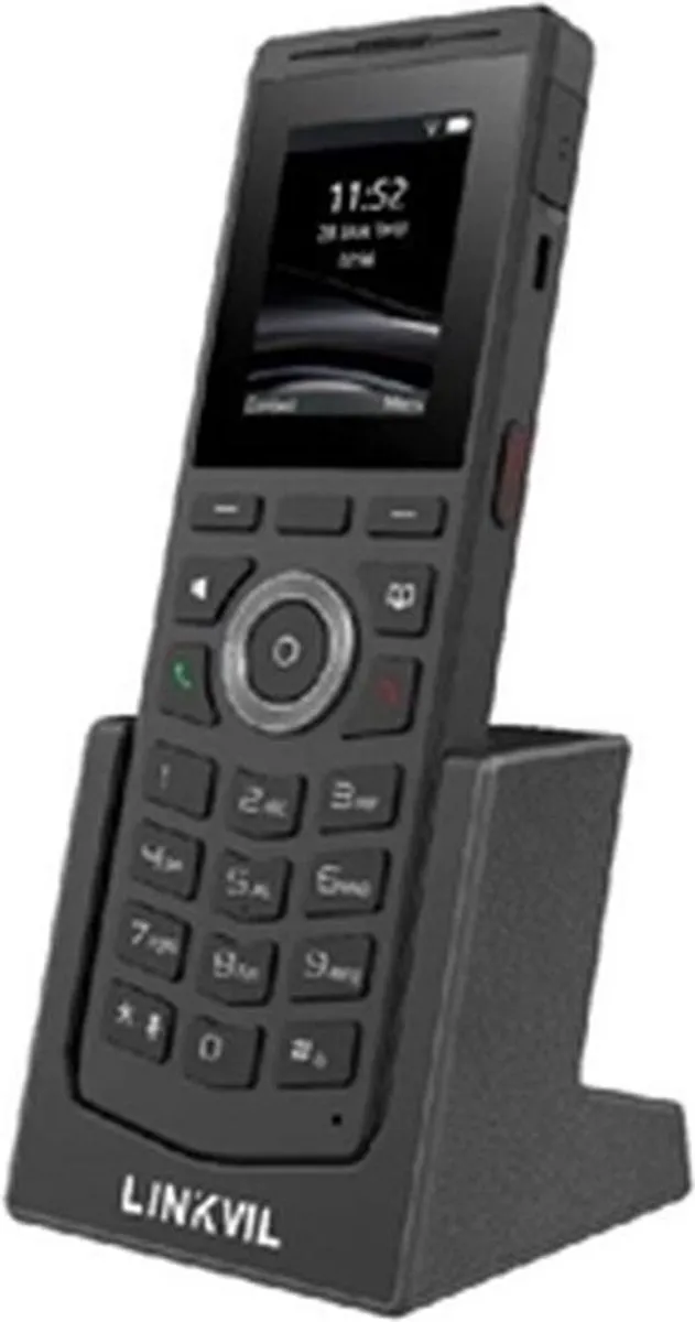 Fanvil W610W Draadloze VoIP Telefoon - 2 inch - Zwart - afbeelding 2 van 2