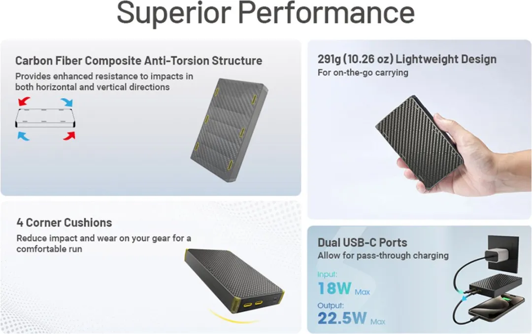 Nitecore NB20000 Gen3 Powerbank