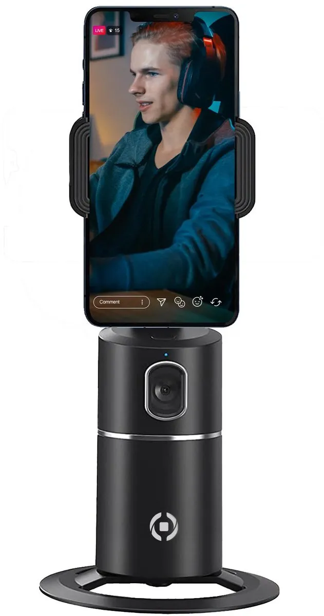 Celly Clicktrackprobk Roterende Smartphonehouder