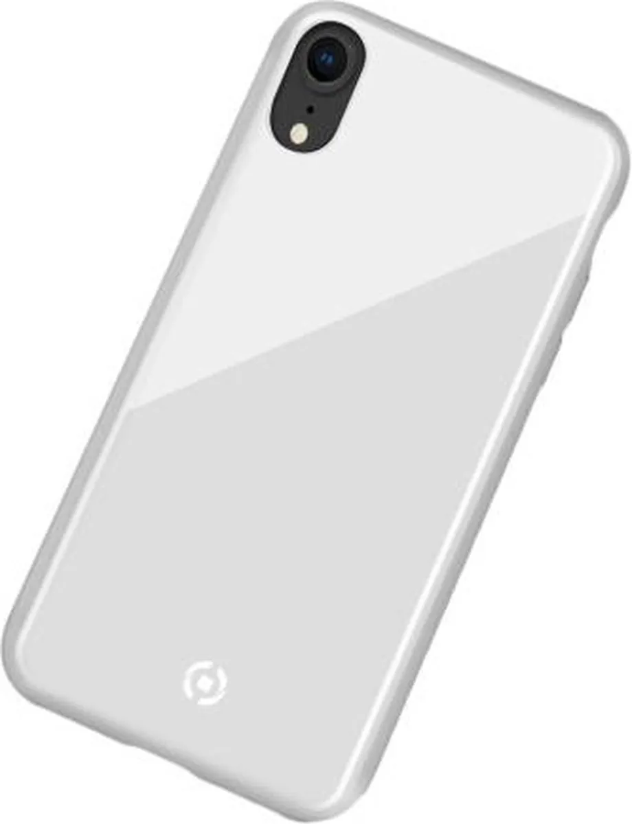 Celly Diamond Apple iPhone XR Achterkant Hoesje Wit - DIAMOND998WH