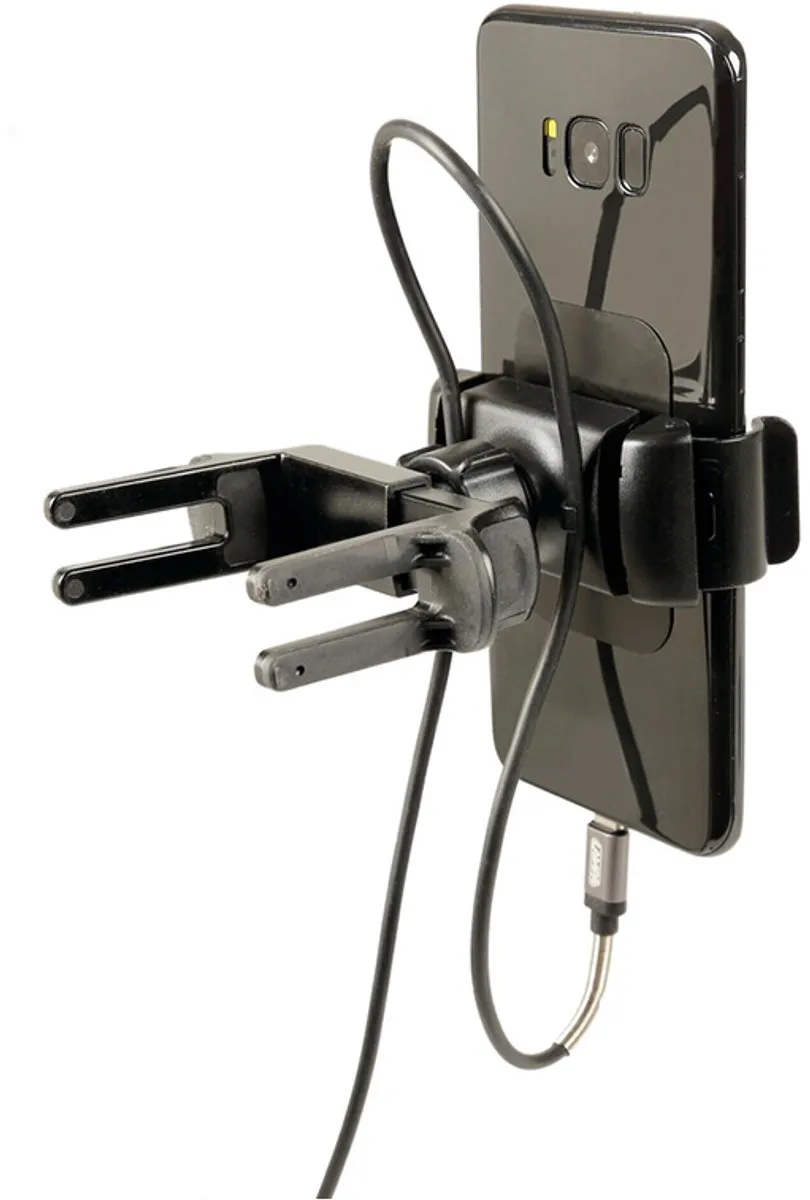 Lampa Snap Vent Pro Telefoonhouder - Zwart - afbeelding 6 van 6
