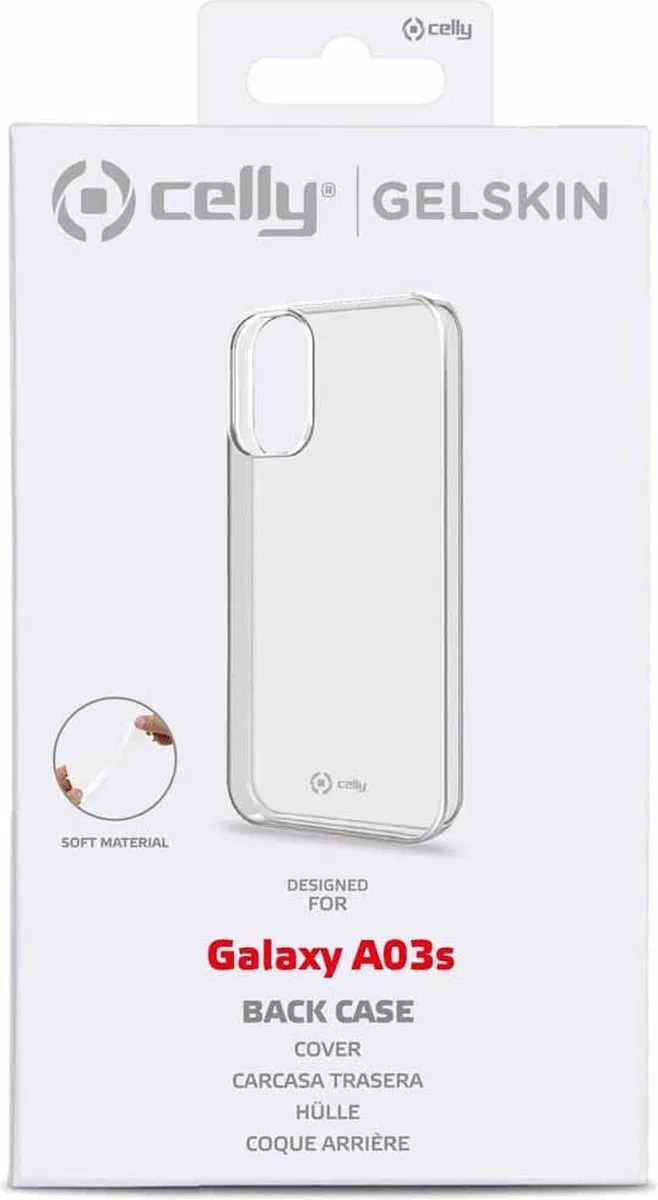 Celly Gelskin Siliconen Hoesje 8021735191179 - Transparant