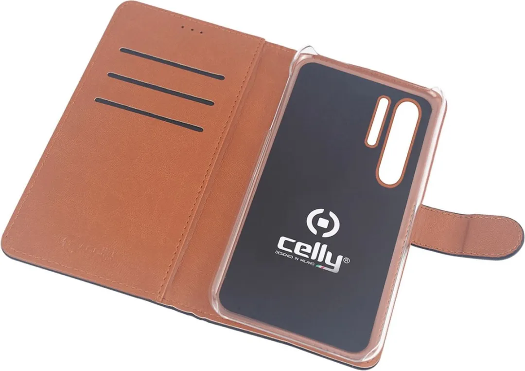 Celly Boekmodel Hoesje Huawei P30 Pro WALLY846 - Zwart