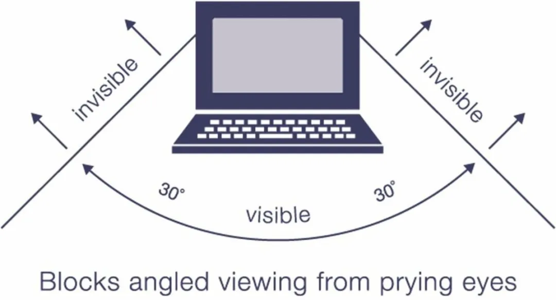 Targus ASF22W9EU Privacy Scherm - Grijs
